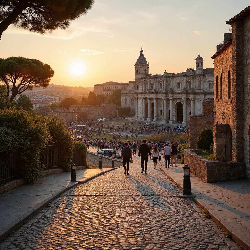 Amfiteatr w Puli widziany z ulicy, rzymskie zabytki i turystyczna atmosfera