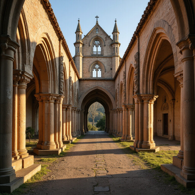 romańskie kościoły Burgundii widok na bazylikę Sainte-Madeleine w Vézelay