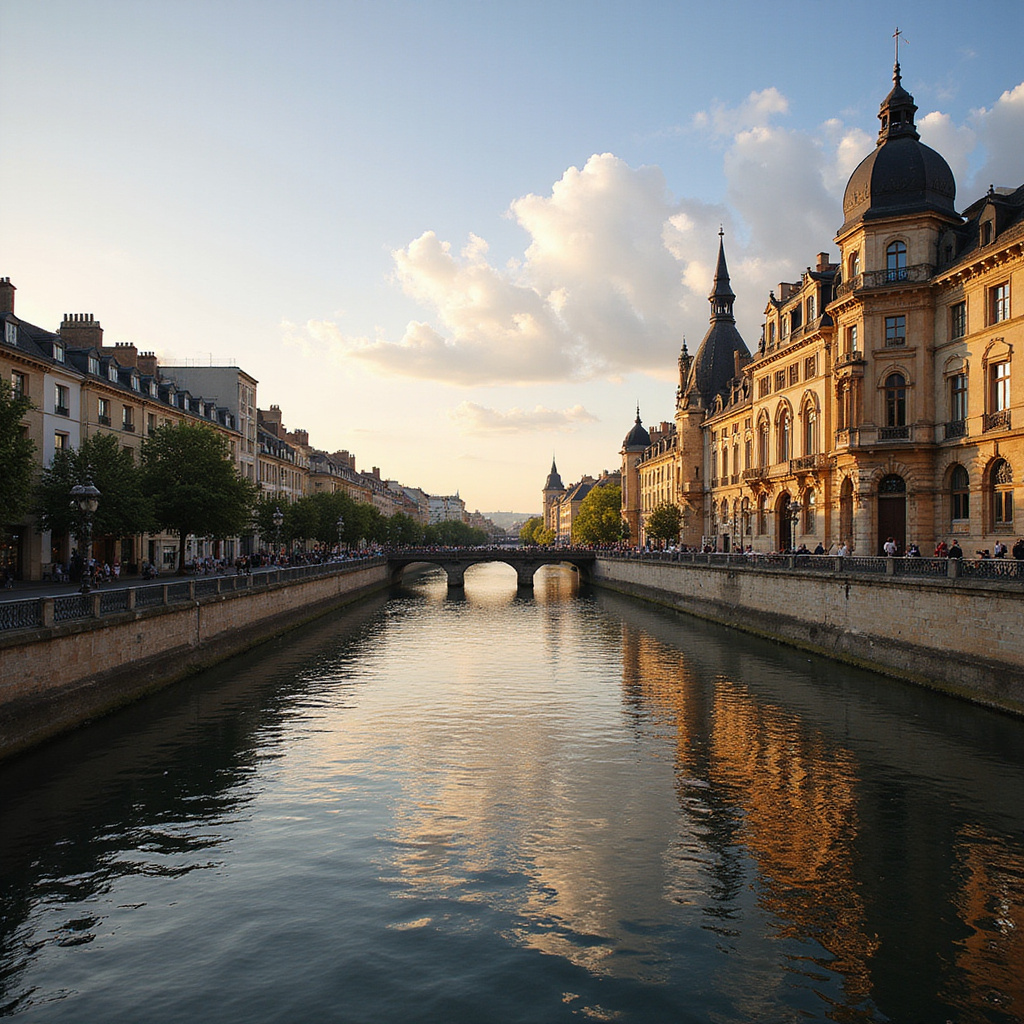 Panorama Bordeaux z rzeki Garonny, pokazująca zabytkową architekturę