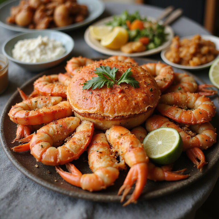 Świeże owoce morza w Larnaka, lokalne przysmaki i tradycyjne dania