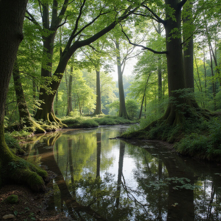 Las Brocéliande w Bretanii, gdzie celtyckie legendy ożywają wśród drzew i jezior