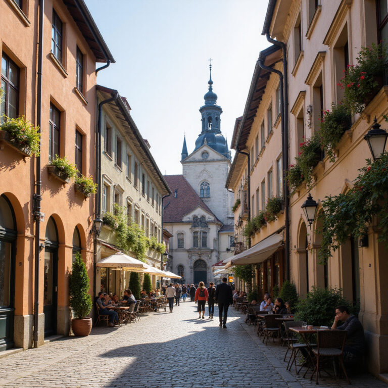 Spacer po Starym Mieście Hradec Králové, zabytkowa architektura i kawiarnie