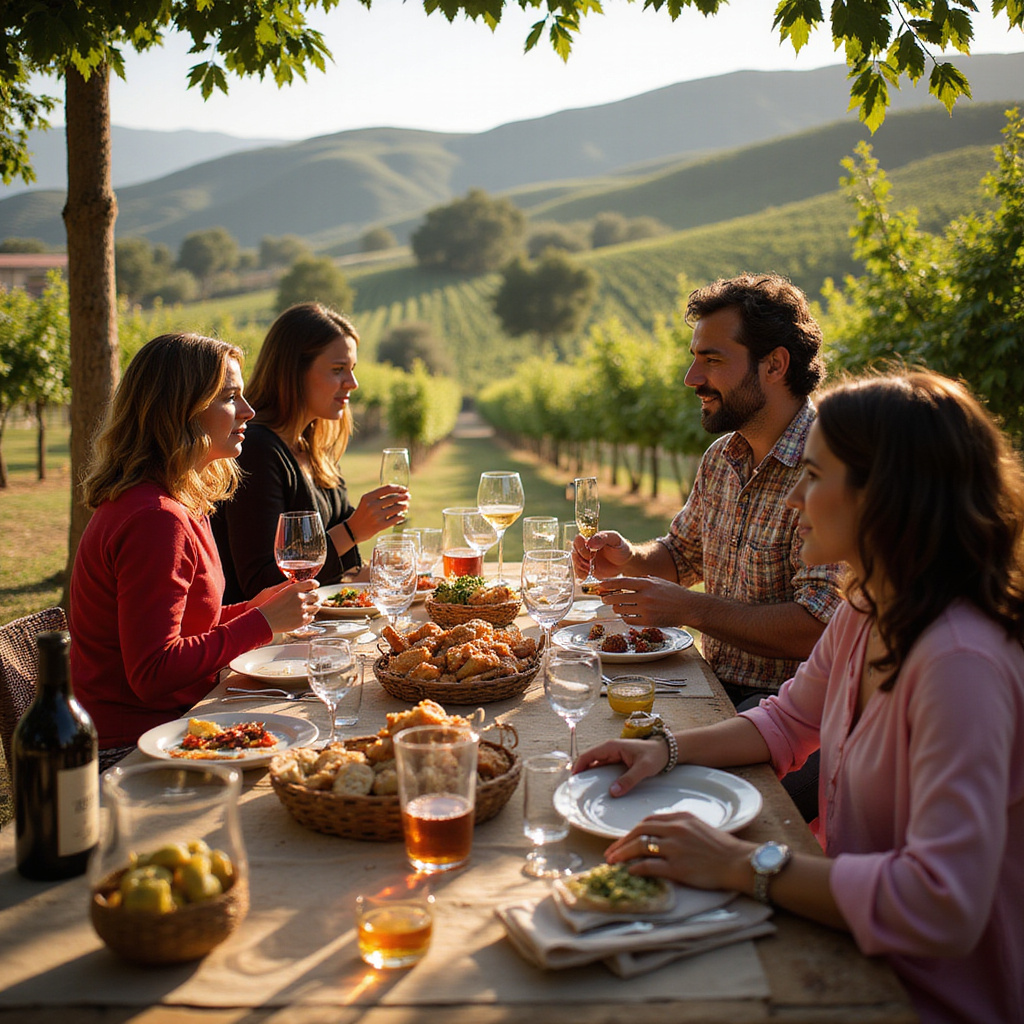 Degustacja wina w tunezyjskiej winnicy, lokalne wina i tradycje