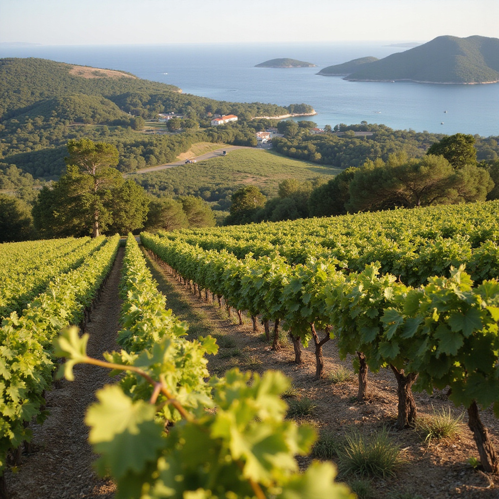 Degustacja wina w winnicy Hvar, lokalne odmiany winogron i krajobraz