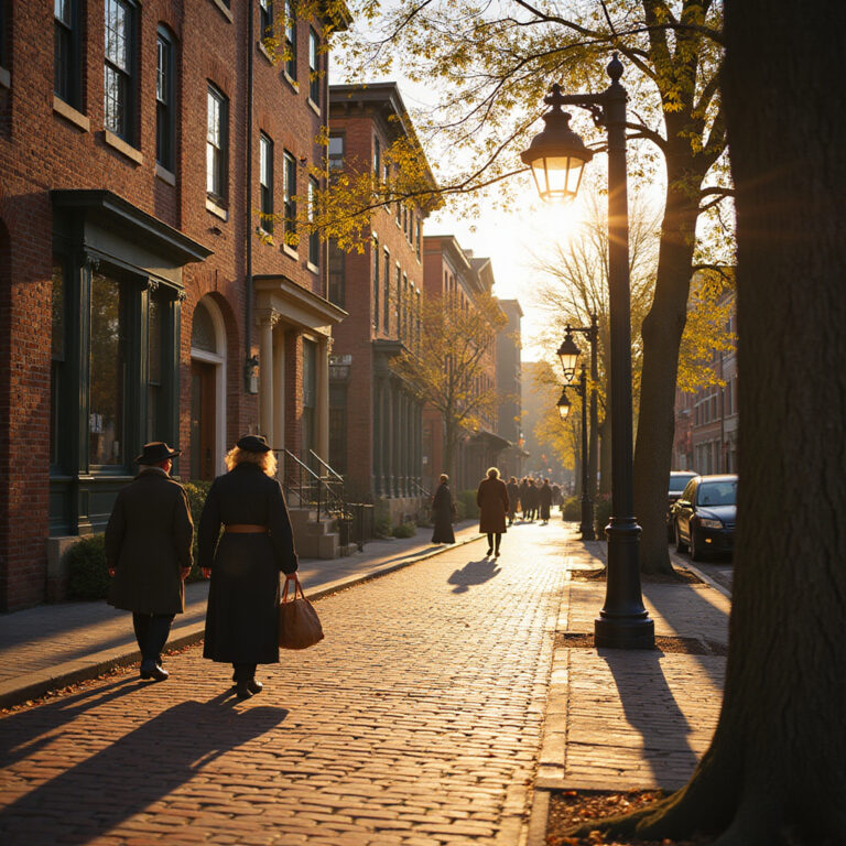 Freedom Trail w Bostonie - historyczna trasa przez miasto