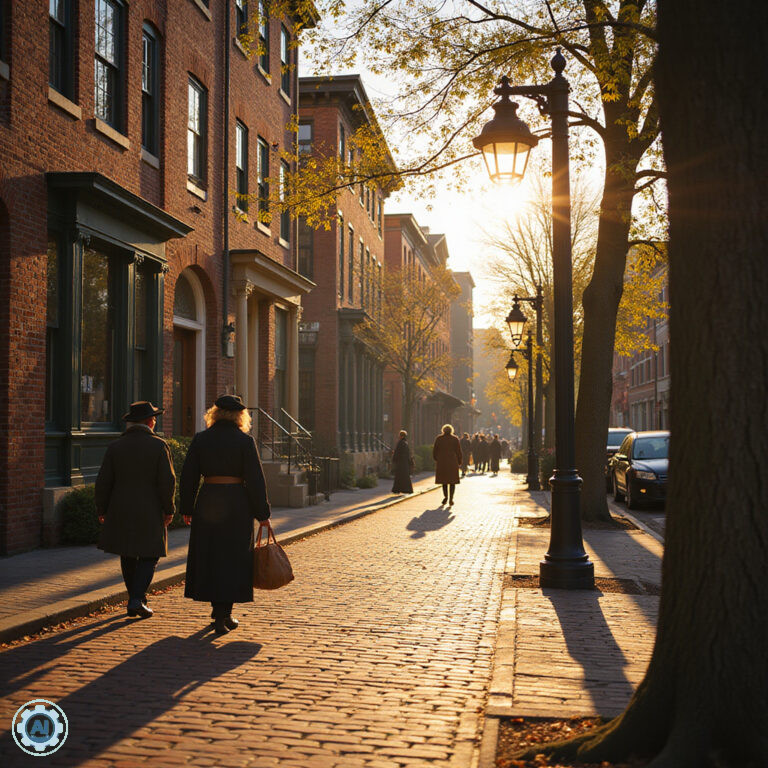 Freedom Trail w Bostonie - historyczna trasa przez miasto