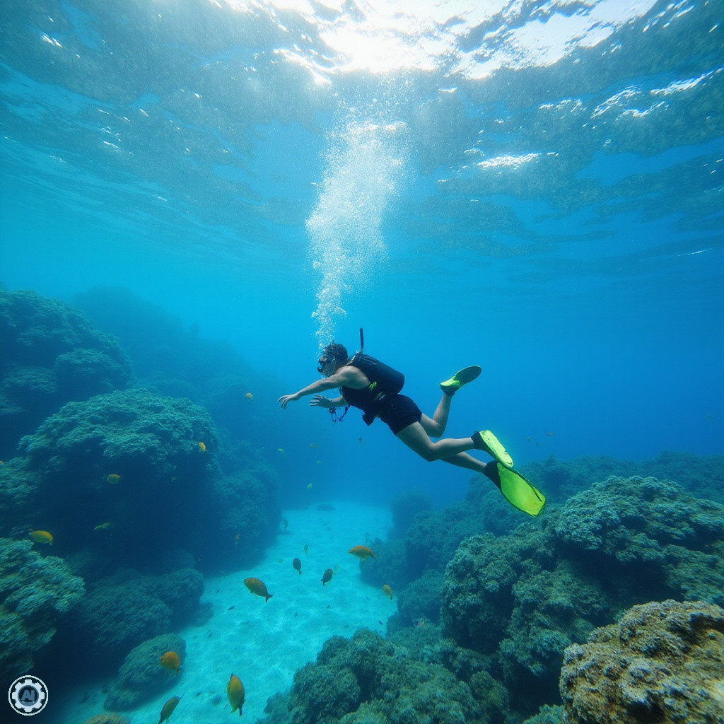 Snorkeling w Błękitnej Lagunie Latsi - krystalicznie czysta woda i kolorowe ryby
