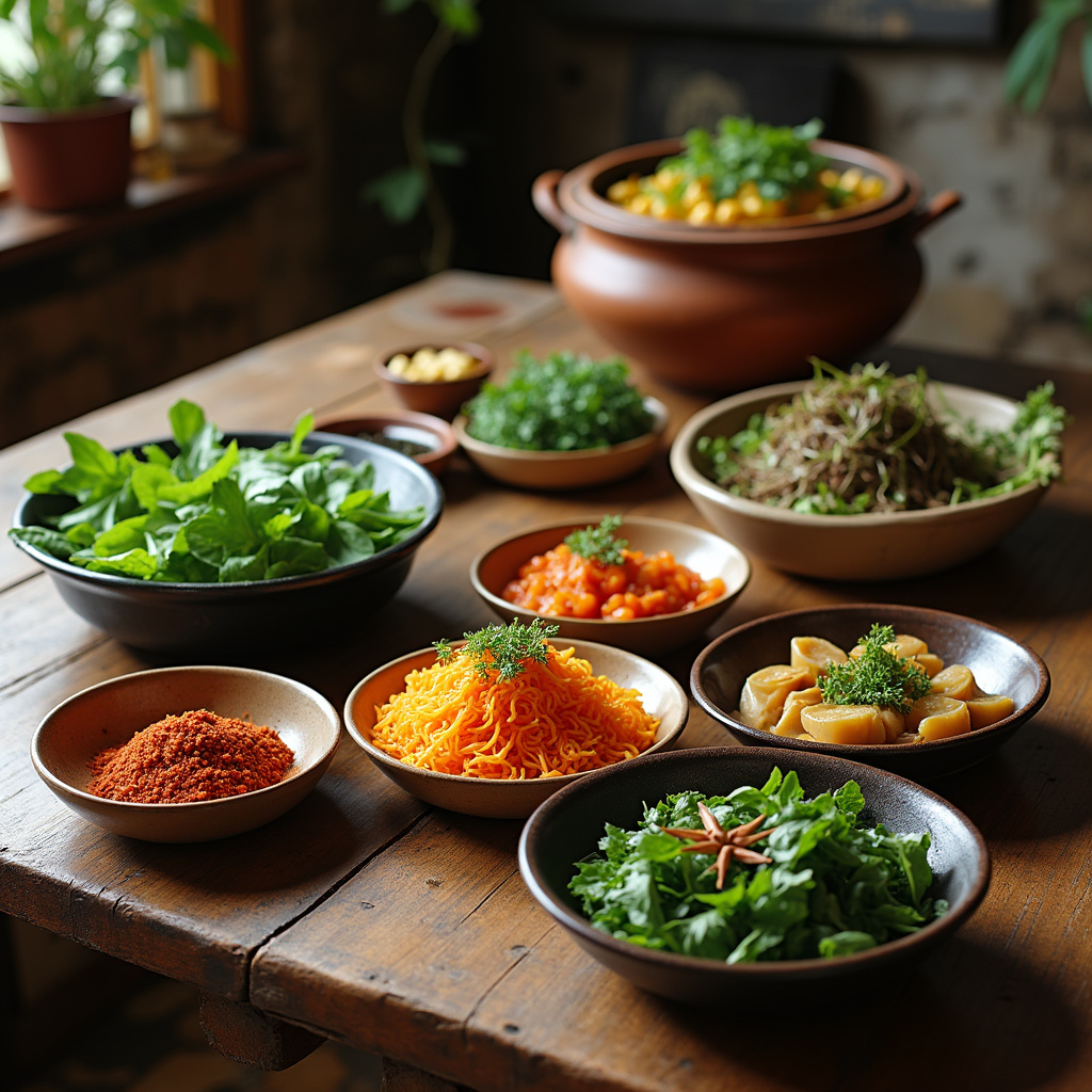 Tradycyjna kuchnia Sapa z wykorzystaniem lokalnych ziół i przypraw