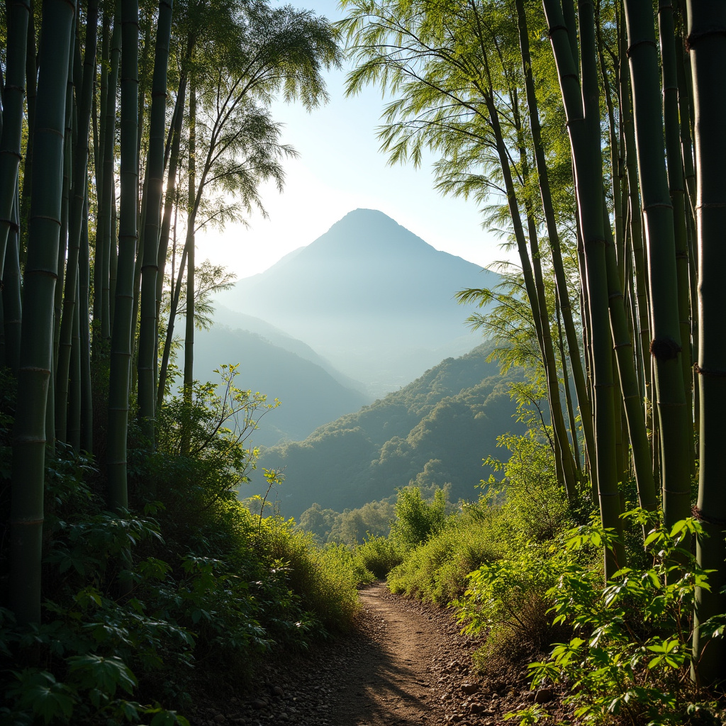 Widok na Mount Kenya z lasu bambusowego – idealna trasa dla początkujących