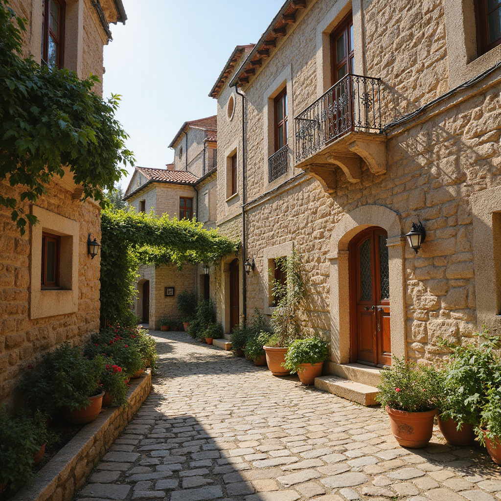 Dom Marco Polo na Korčuli, średniowieczna kamienica z wąskimi uliczkami w tle