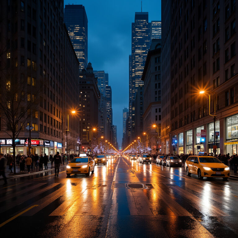 Nowy Jork nocą – bezpieczne spacery po oświetlonych ulicach Manhattanu