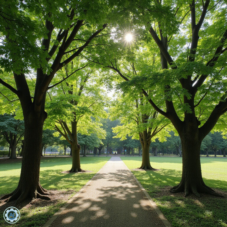 Park Pokoju w Hiroszimie z drzewami Hibakujumoku, symbol nadziei i życia