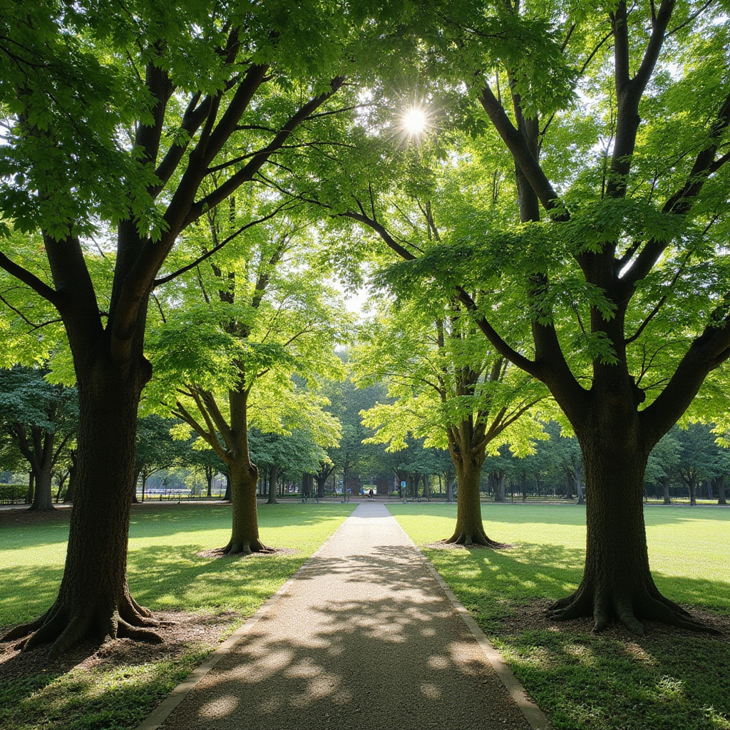 Park Pokoju w Hiroszimie z drzewami Hibakujumoku, symbol nadziei i życia