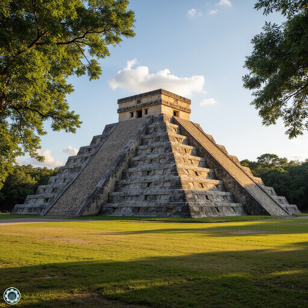 Piramida Kukulkana w Chichen Itza, starożytna budowla Majów z precyzyjną astronomią
