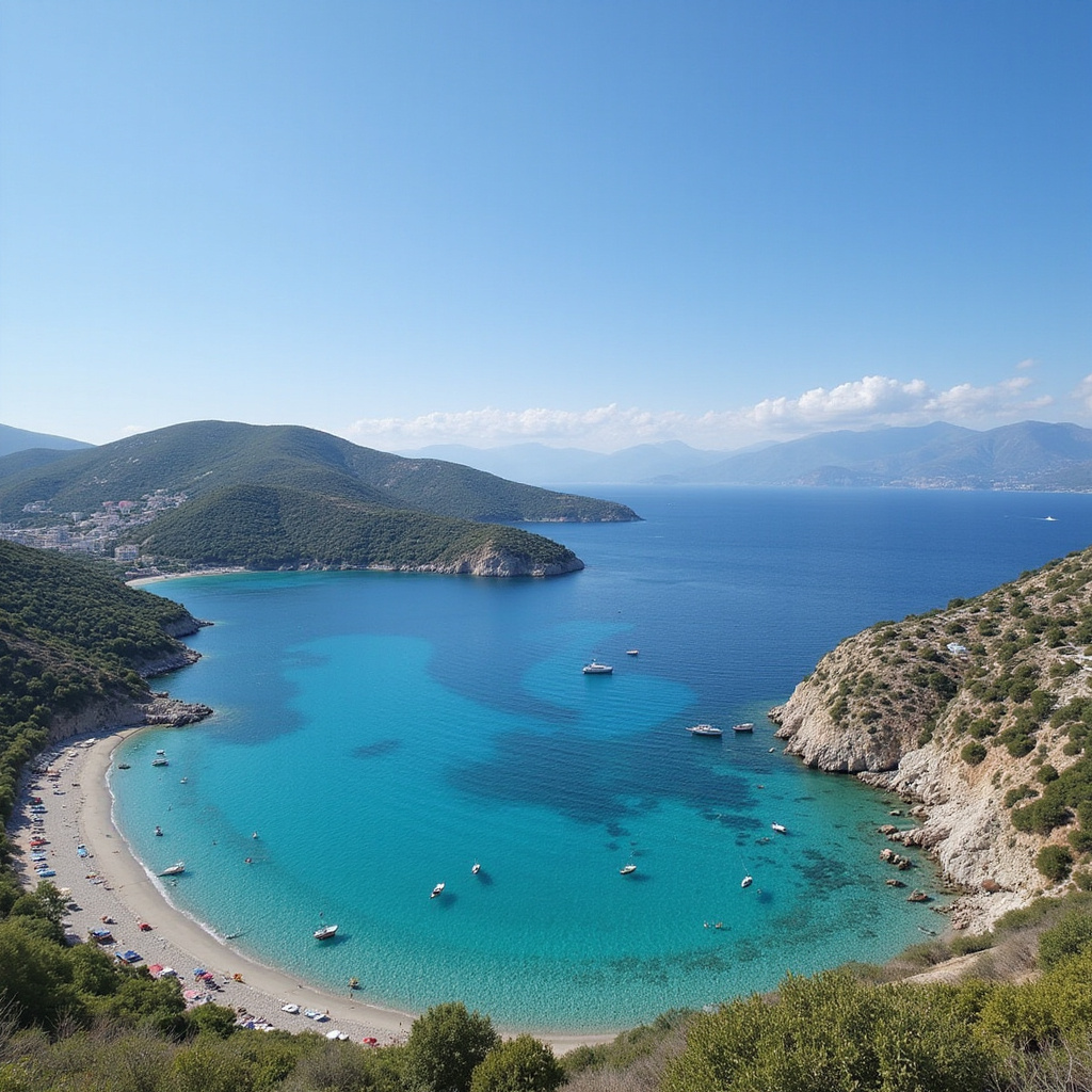 Polis Chrysochous - widok na malowniczy port Latchi i krystaliczne wody