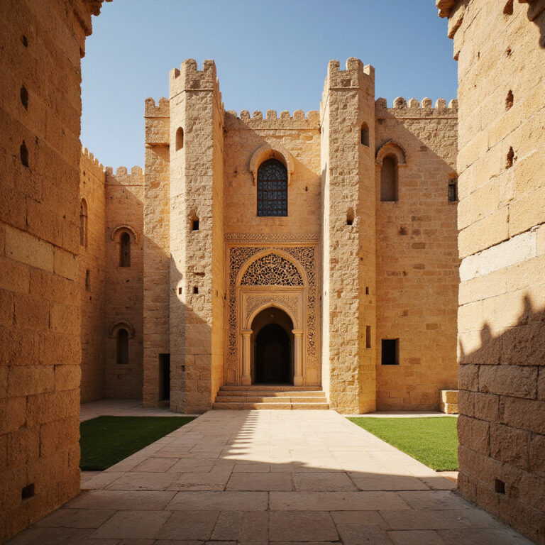 Ribat w Monastyrze - islamska architektura obronna z VIII wieku