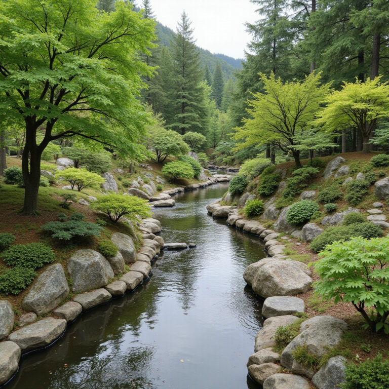 Spacer po Shukkei-en wśród miniaturowych gór i jeziorek, japoński ogród, spokój