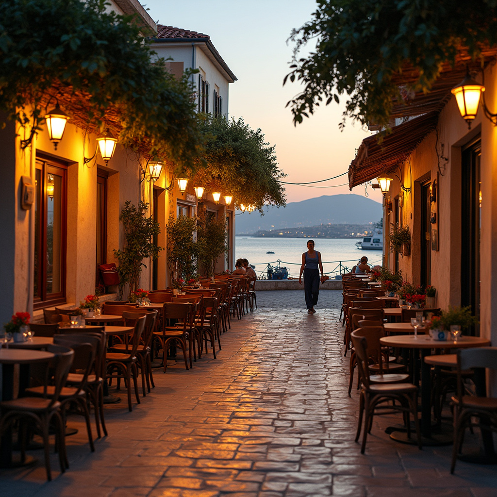 Spacer ulicą w Protaras z widokiem na morze i lokalne kawiarnie