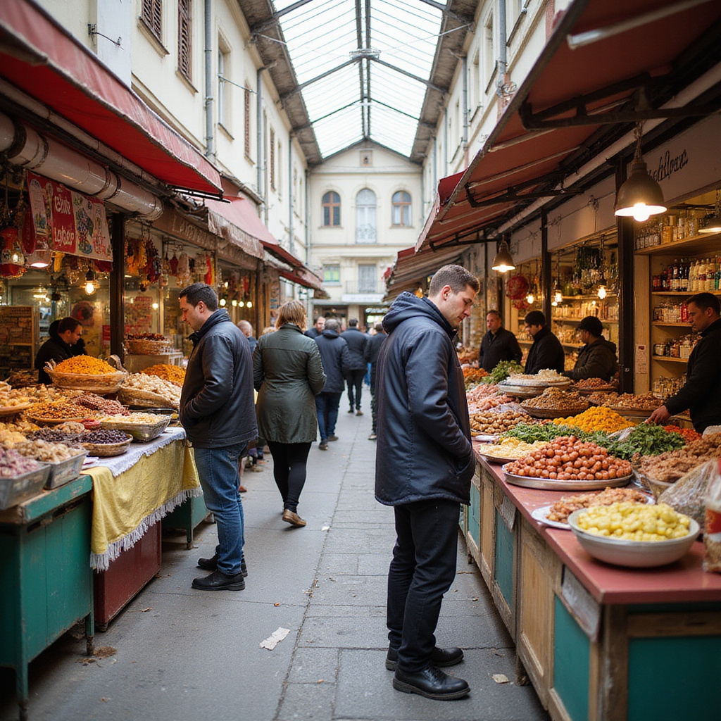 Targ kulinarny w Podgórzu ze świeżymi produktami i lokalnymi specjałami