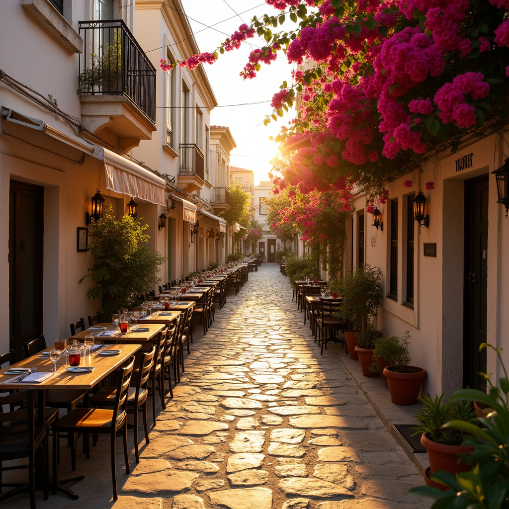 Uliczka w Nikozji z tradycyjnymi tawernami i zapachem świeżych przypraw cypryjskich