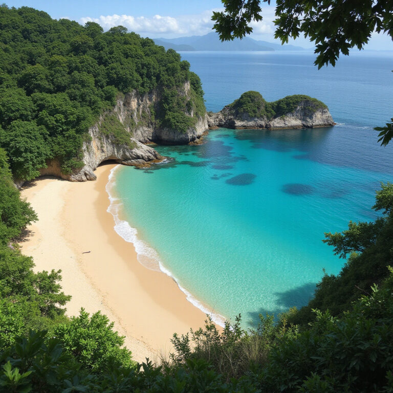 Kantiang Bay – turkusowa woda i złocisty piasek otoczone zielenią dżungli