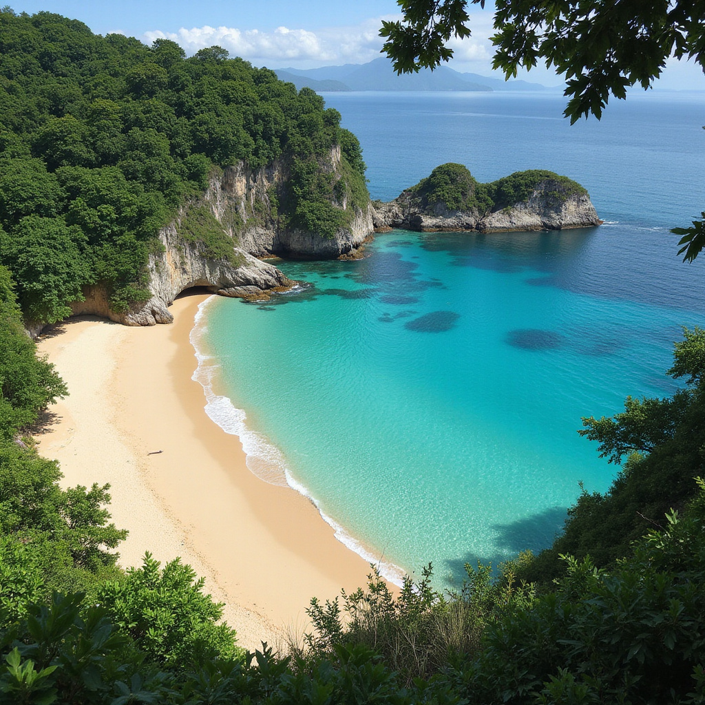 Kantiang Bay – turkusowa woda i złocisty piasek otoczone zielenią dżungli