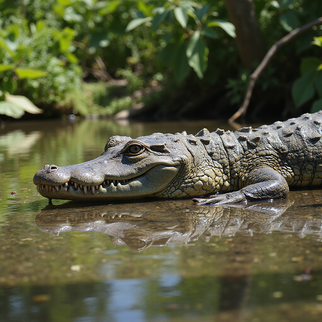 Aligatory Florydy w naturalnym środowisku, dzikie zwierzęta i przyroda