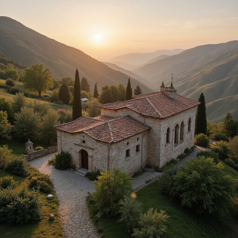 Klasztor św. Barnaby ukryty wśród wzgórz – architektura i duchowe dziedzictwo regionu