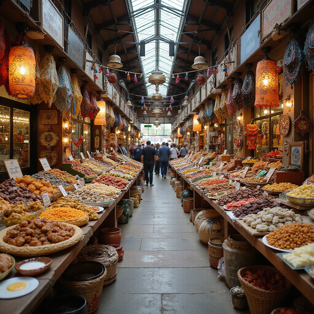 Targ Mercado Libertad w Guadalajarze, pełen lokalnych przysmaków i rękodzieła