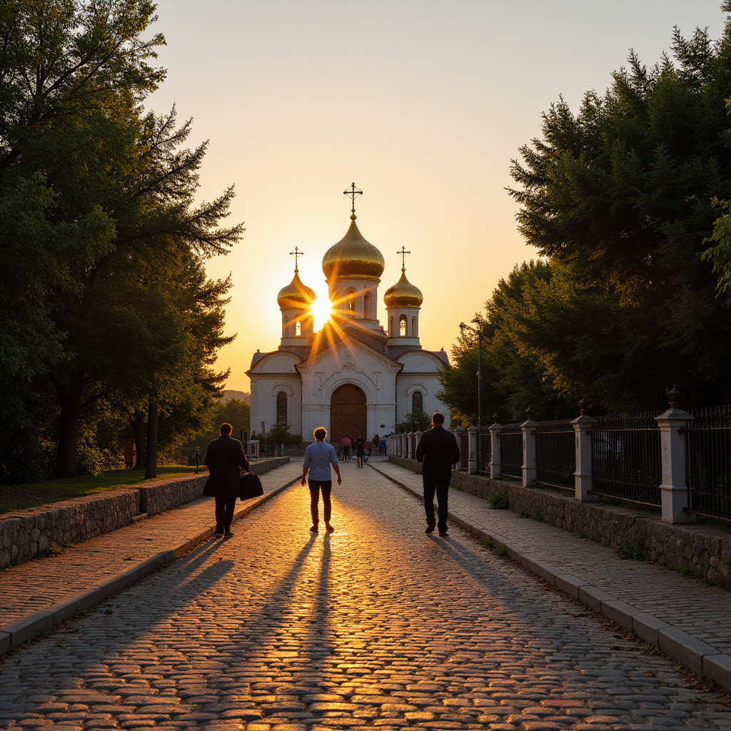 Spacer po ulicy w Liepāji w okolicach cerkwi św. Mikołaja