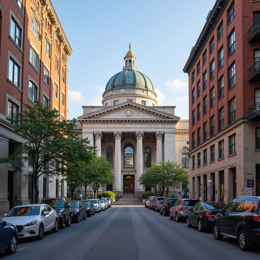 Ulica w Nowym Jorku z widokiem na Metropolitan Museum of Art, darmowe muzea NYC, sztuka i kultura