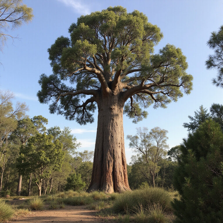 Wollemia nobilis - żywe drzewo dinozaurów wśród rzadkich roślin Australii, prehistoryczny okaz