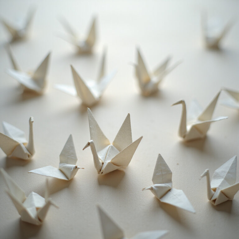 Żurawie origami w Hiroszimie – symbolika i historia papierowych ptaków nadziei