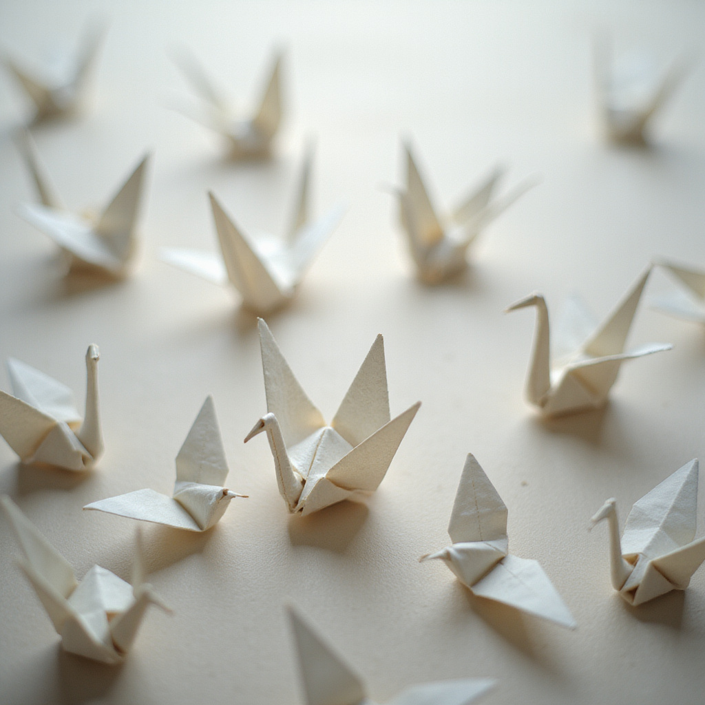 Żurawie origami w Hiroszimie – symbolika i historia papierowych ptaków nadziei