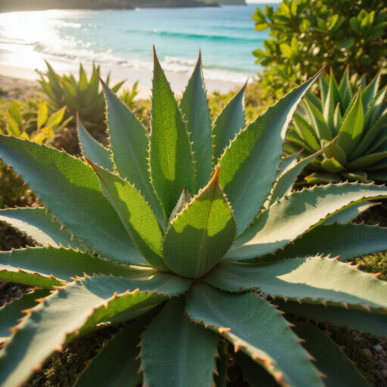 Agawa w Tulum - roślina, z której powstaje mezcal i tequila