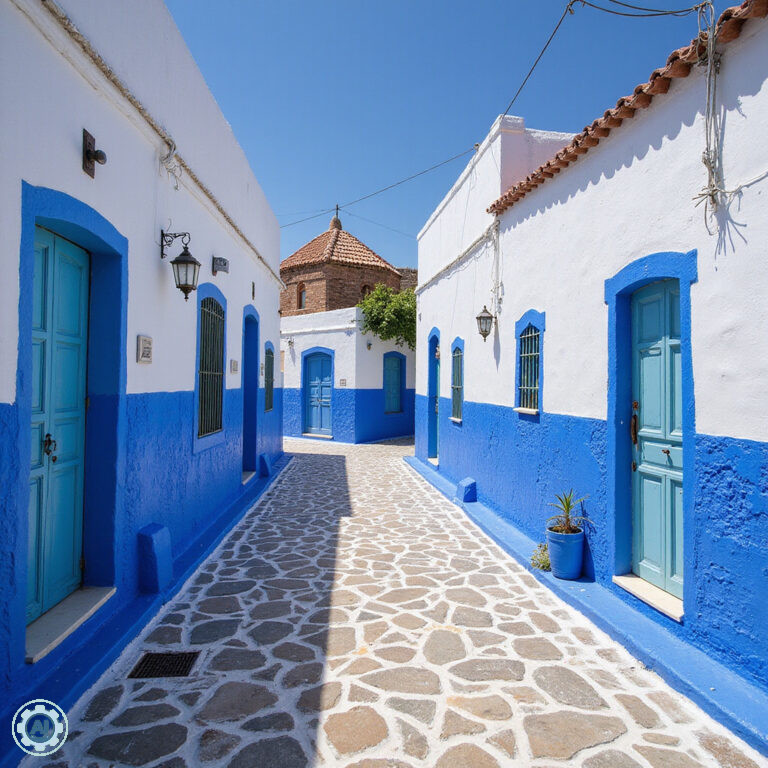 błękitno-białe domy Sidi Bou Said, które zainspirowały Paula Klee