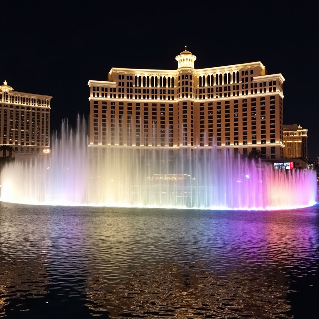 Fontanny Bellagio w Las Vegas – spektakularny pokaz wody i światła