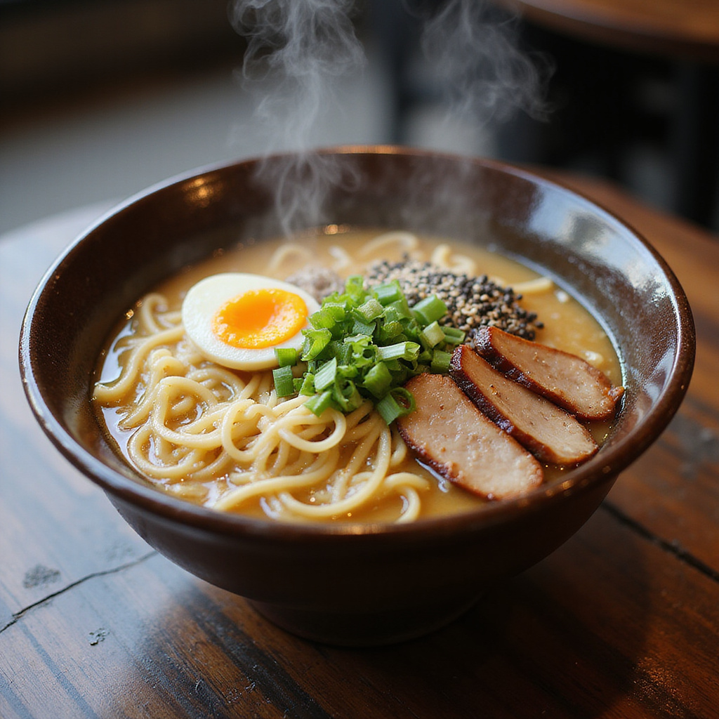 Hakata ramen - tradycyjna japońska zupa z makaronem