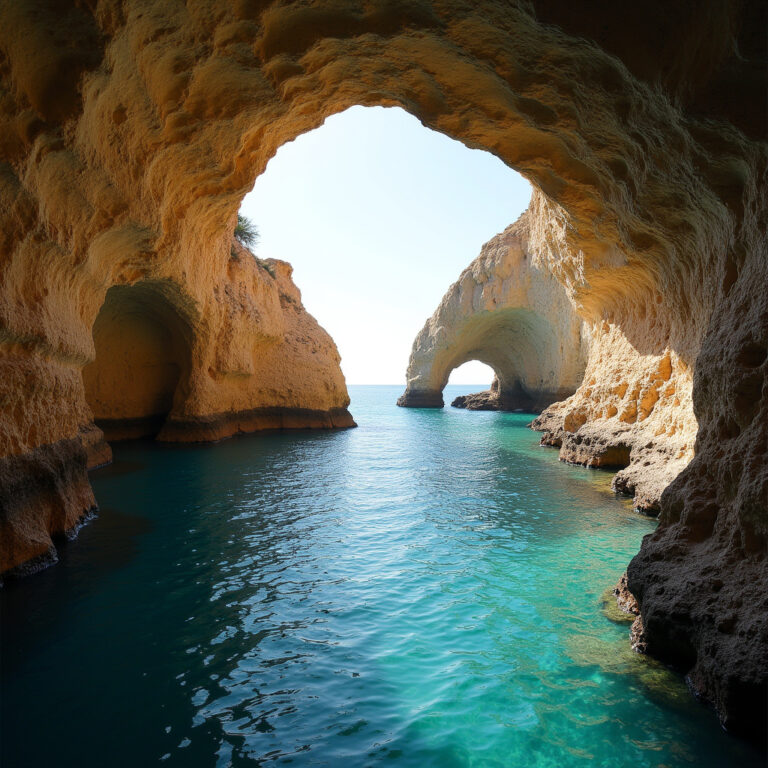 Jaskinia Calypso na Gozo – formacje skalne i klify nadmorskie