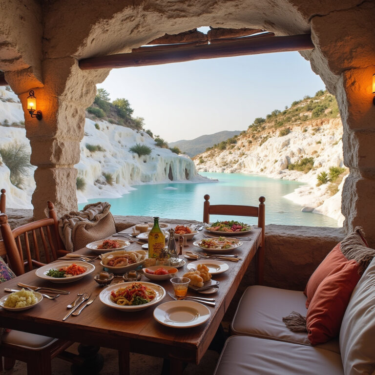 Pamukkale – gdzie zjeść lokalne tureckie dania na tle białych tarasów