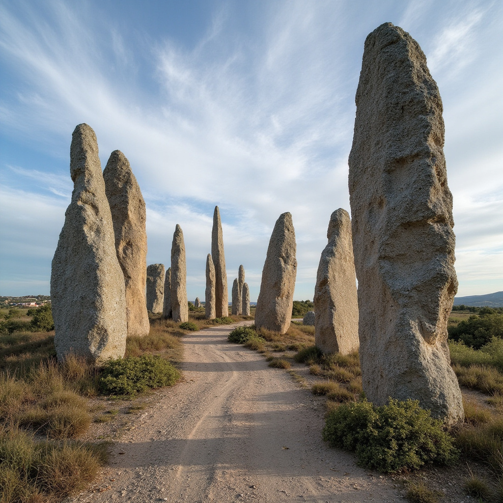 Spacer wśród megalitów Almendres, tajemnicze kamienie i naturalny krajobraz