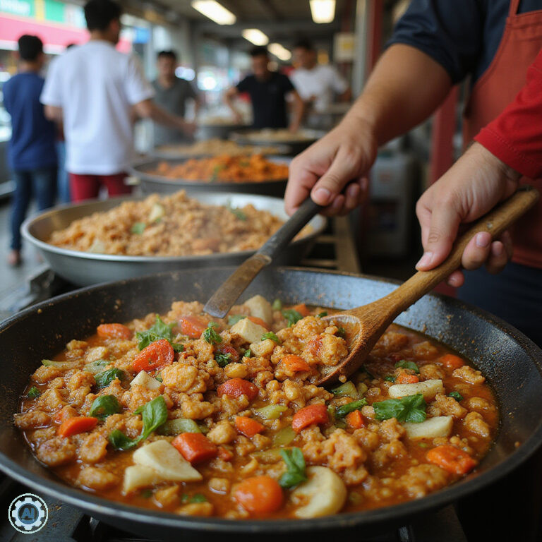 Street food w Bangkoku – aromatyczne dania na ulicznym straganie