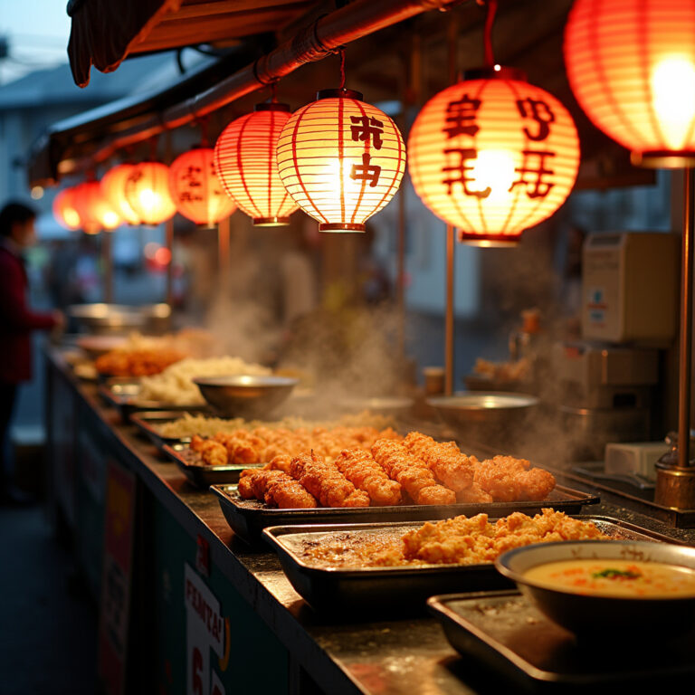 Yatai w Fukuoce - uliczne jedzenie z lokalnymi przysmakami