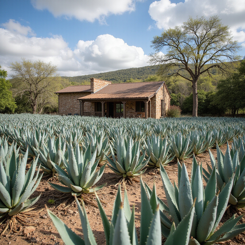 Degustacja mezcalu w małej palenque otoczonej polami agawy w Meksyku