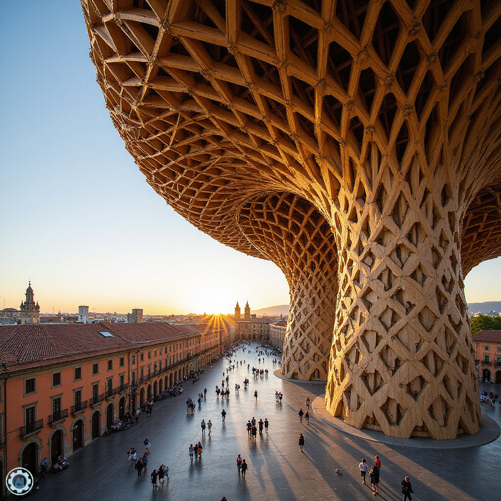 Metropol Parasol w Sewilli – nowoczesna konstrukcja dominująca nad starówką
