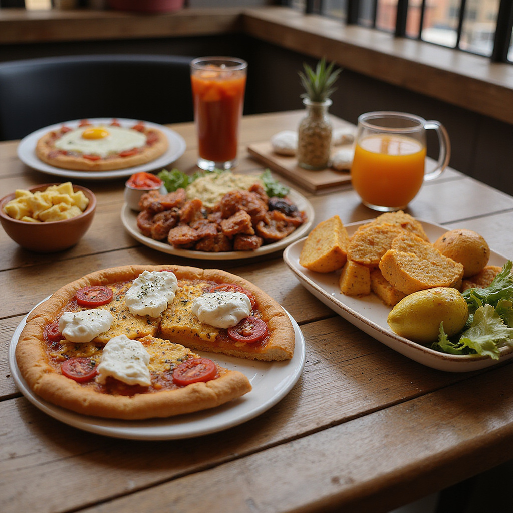 tradycyjne tapas w Granadzie na drewnianym stole