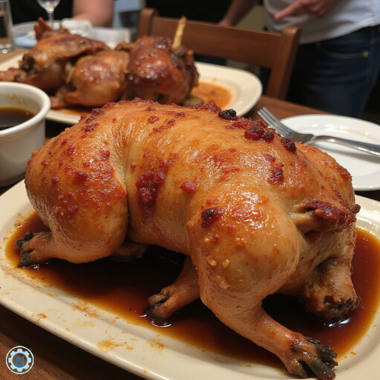 Lechon Cebu - tradycyjna pieczona Ćwinia, lokalny przysmak