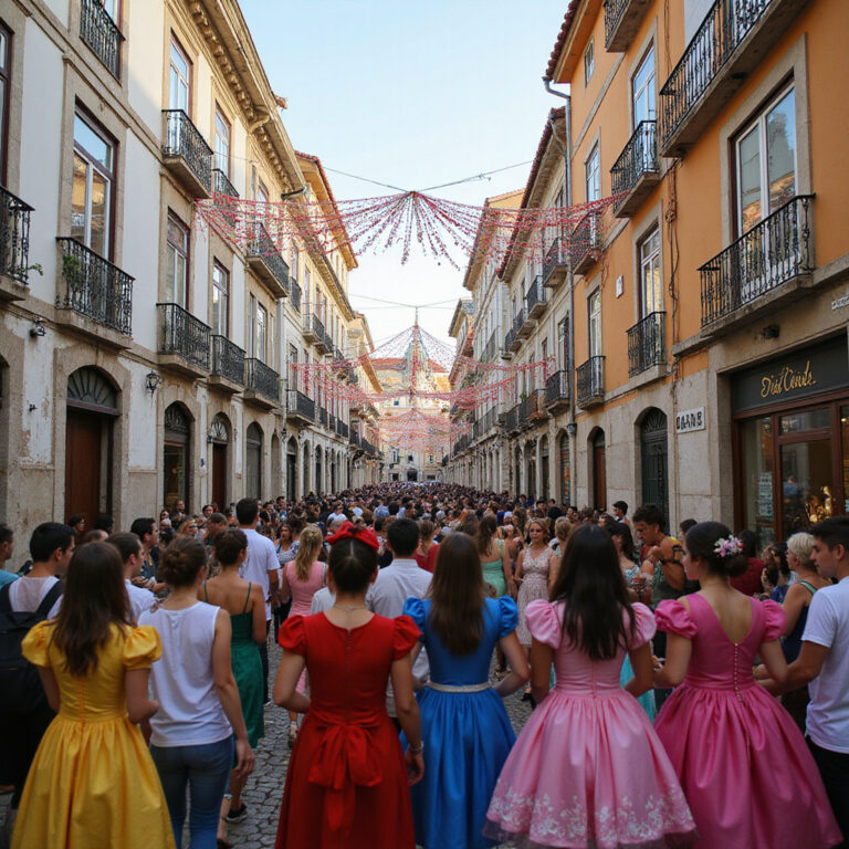 Fiestas de Lisboa - uliczne festyny w Alfamie