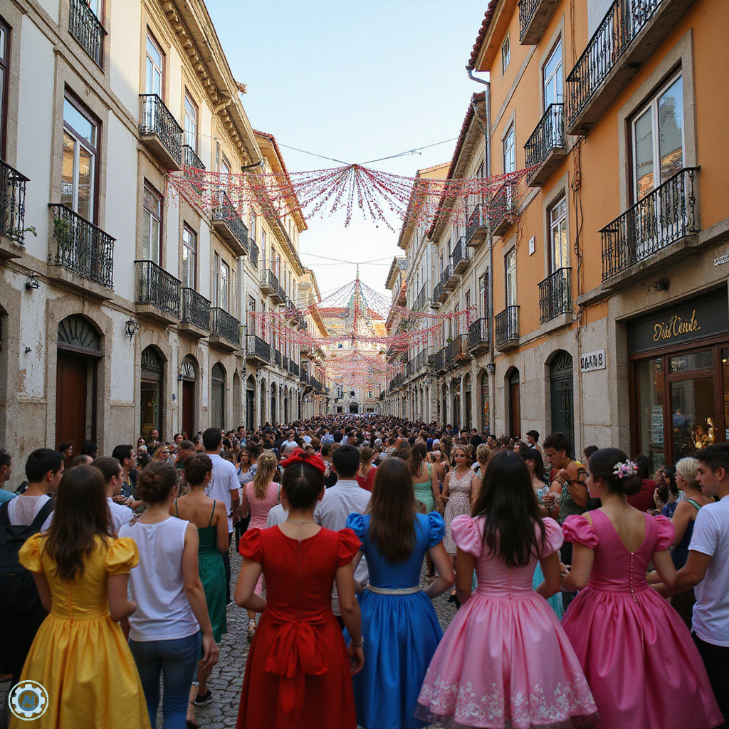 Fiestas de Lisboa - uliczne festyny w Alfamie
