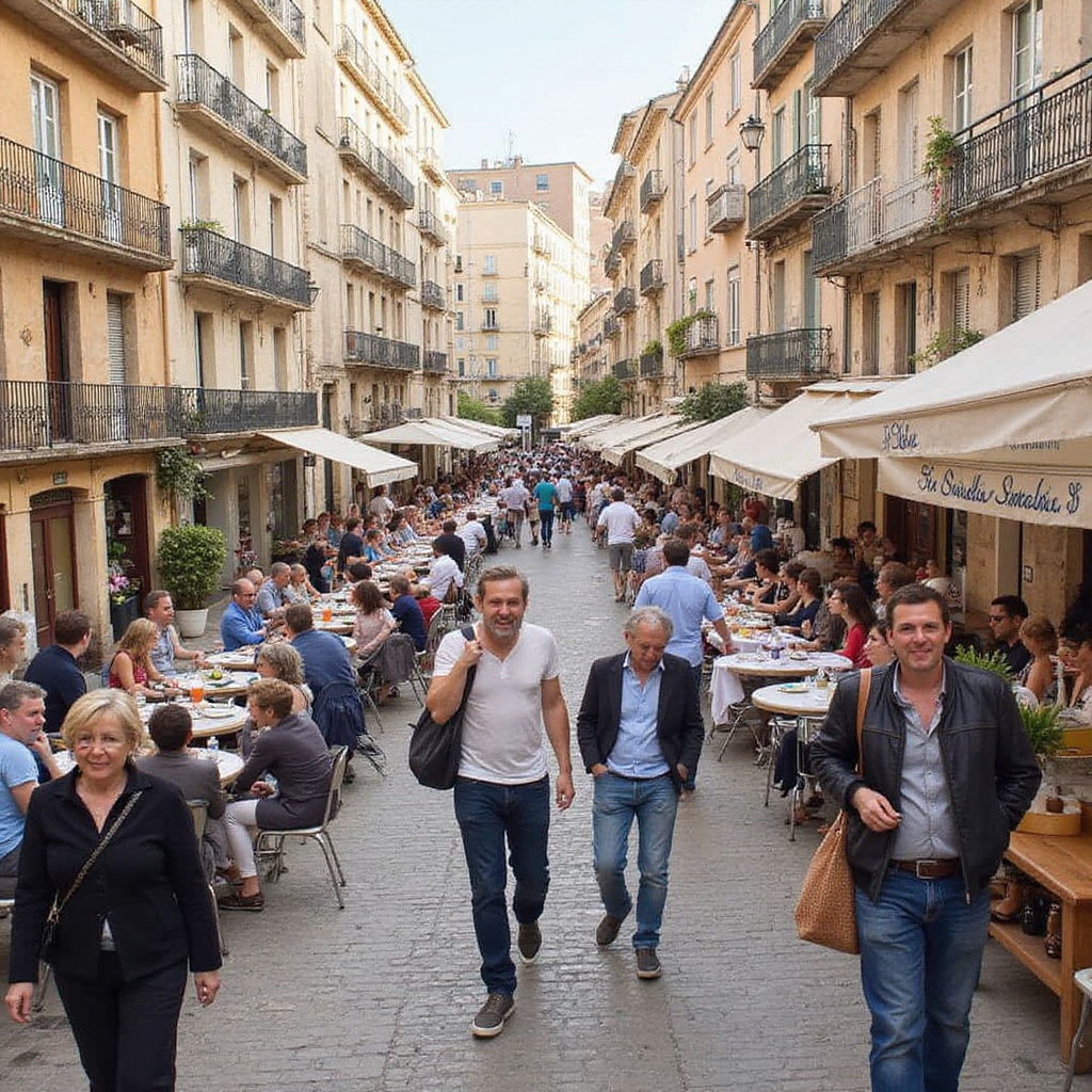 Zwiedzanie Marsylii na własną rękę - wąskie uliczki Starego Portu